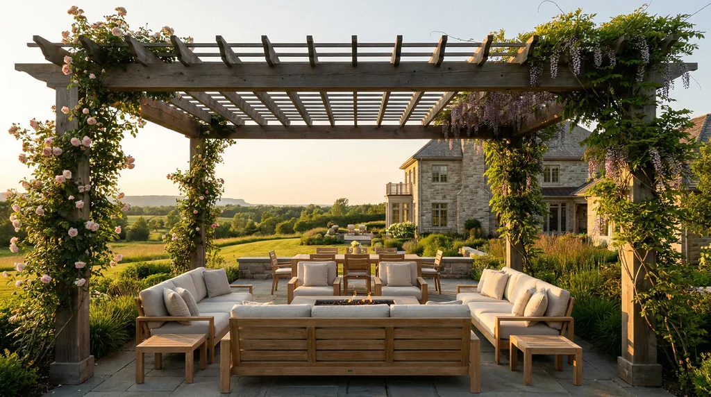pergola building in Caledon
