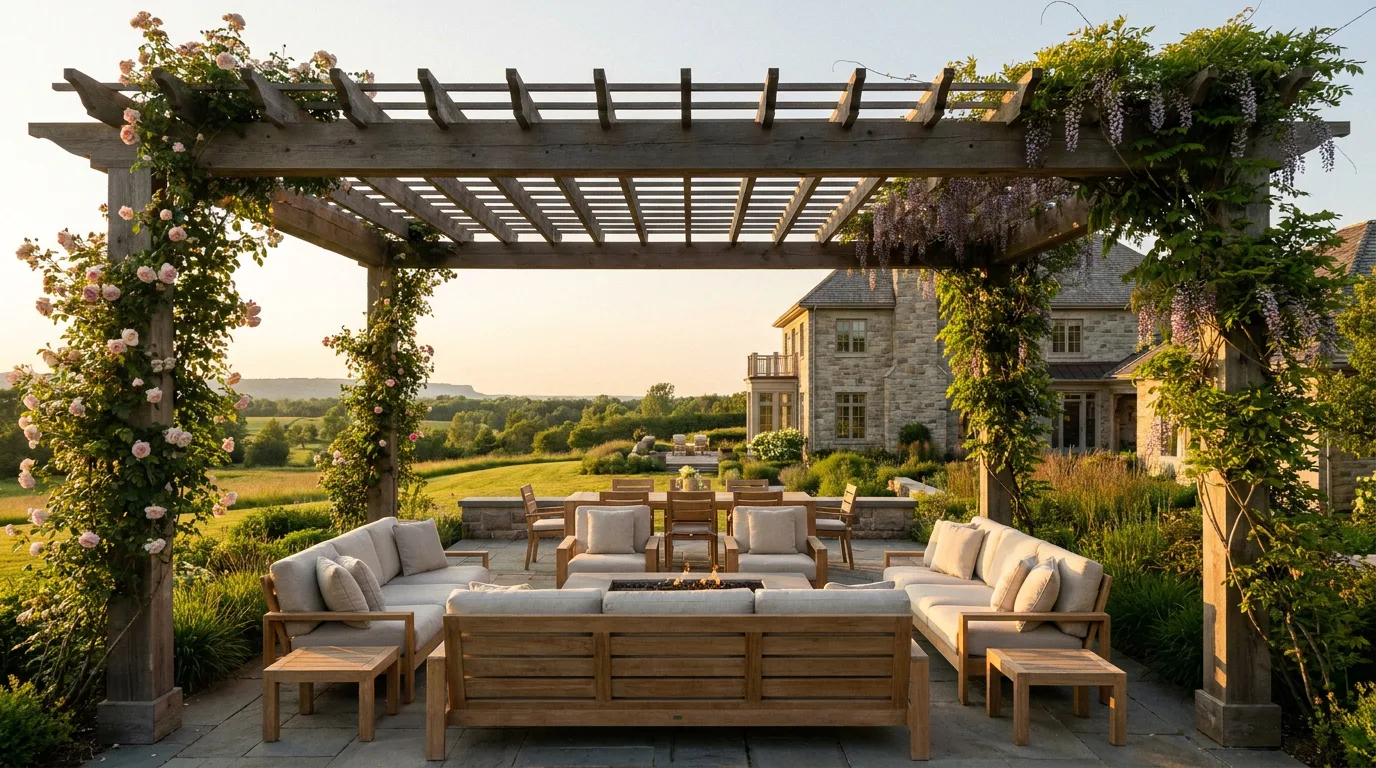 pergola building in Caledon