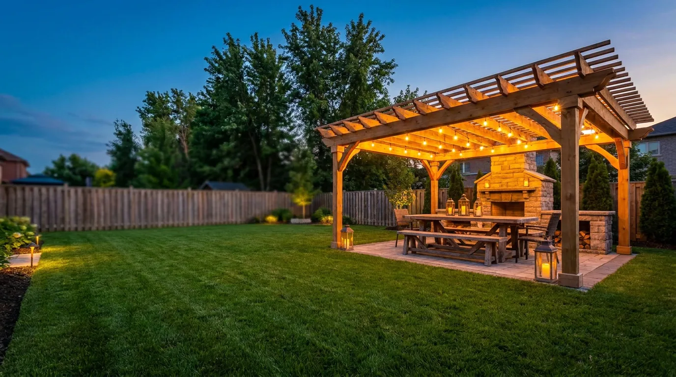 pergola building in GTA