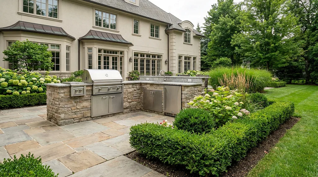 interlock patio in Rosedale