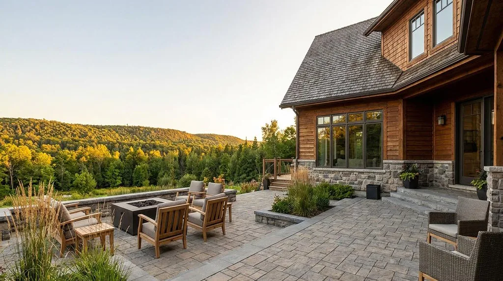 patio building in Blue Mountain