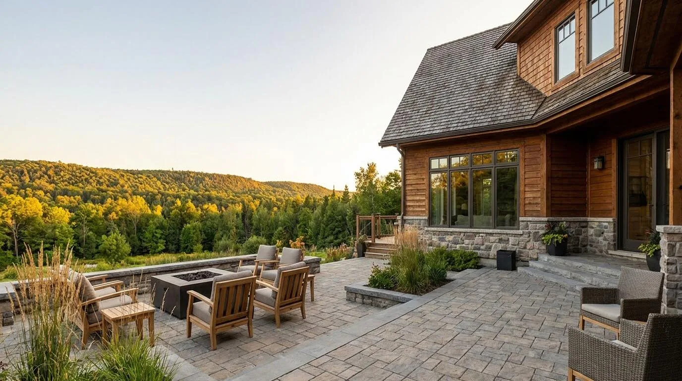 patio building in Blue Mountain