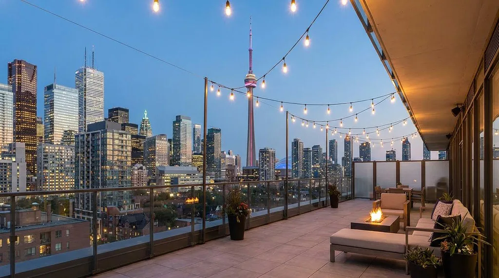 patio building in Downtown Toronto