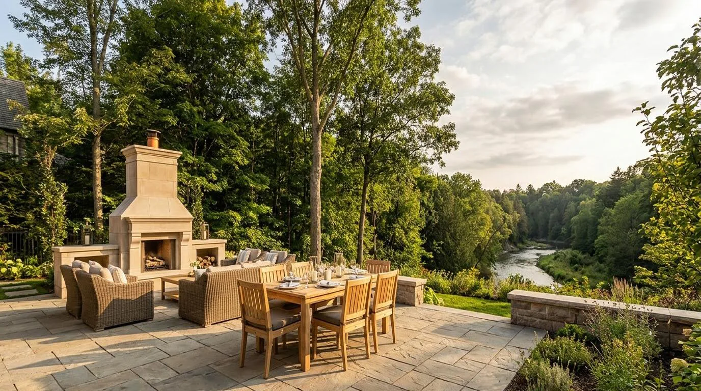 patio building in Kleinburg
