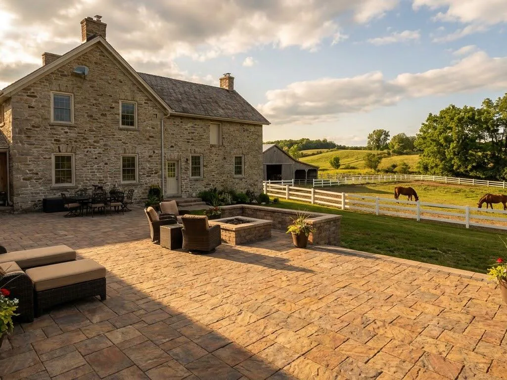 patio building in Schomberg