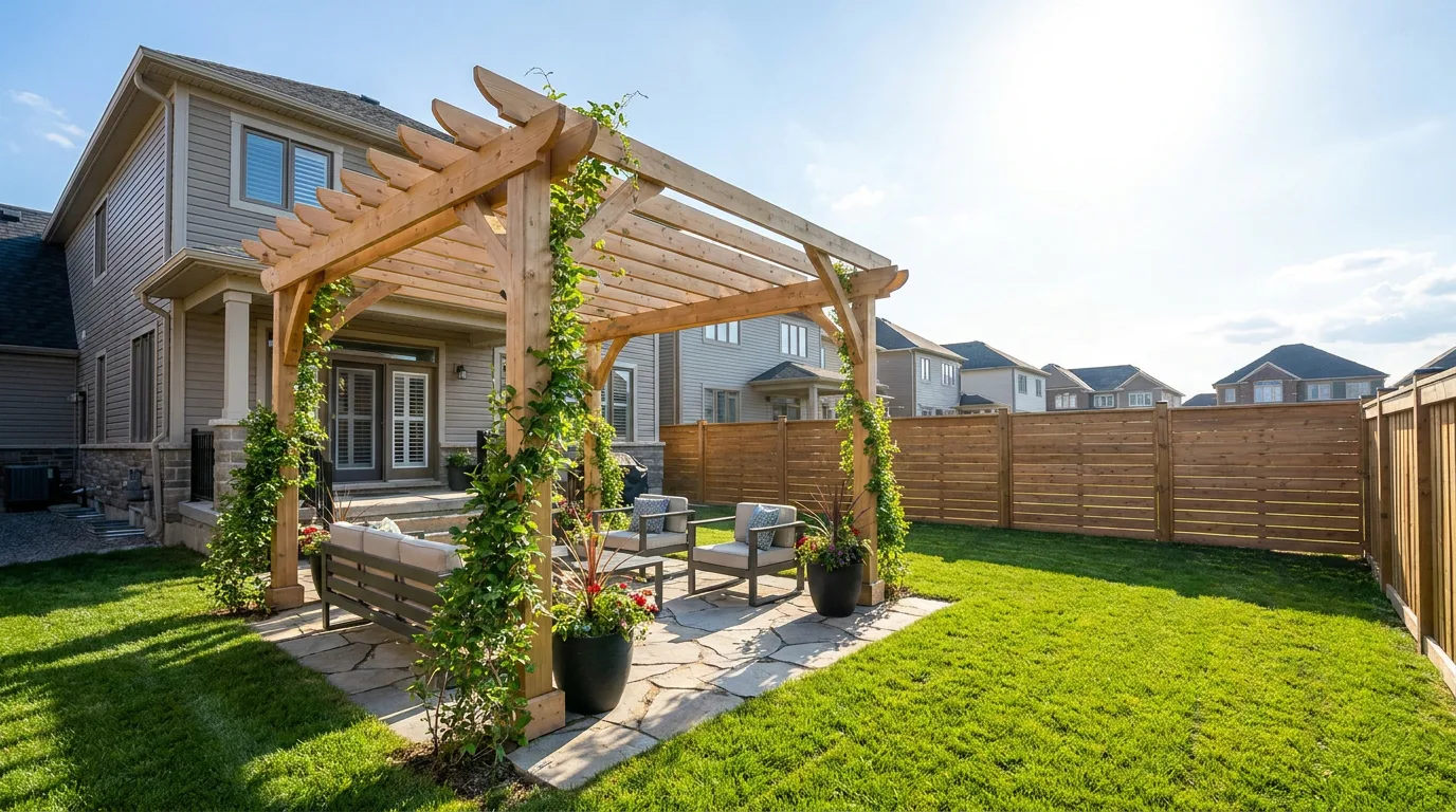 pergola builders in Milton