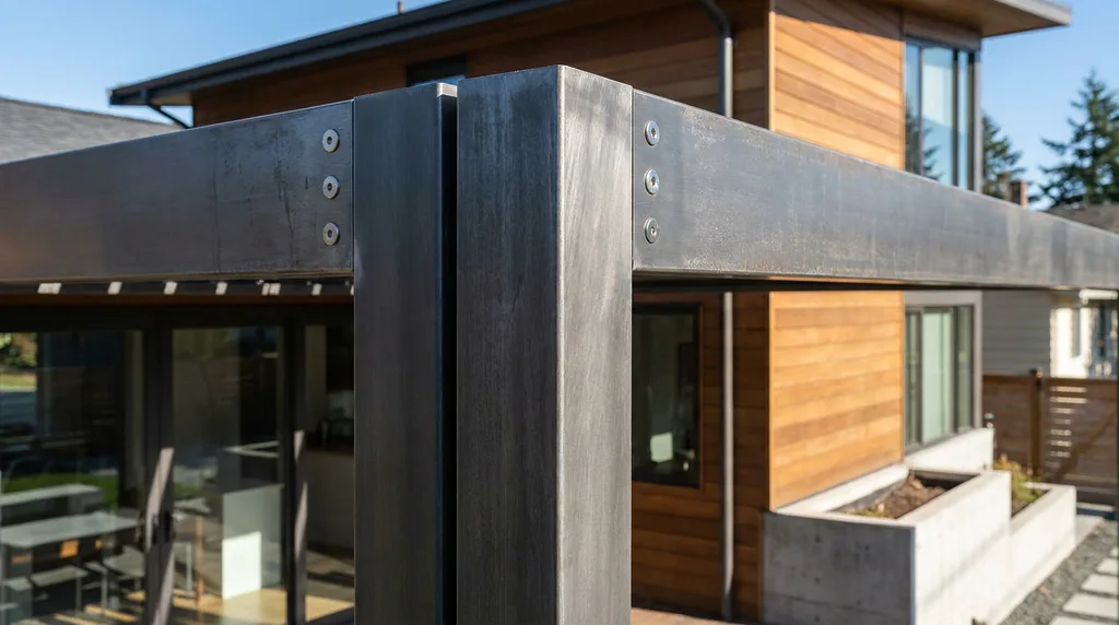 pergola building in Maple