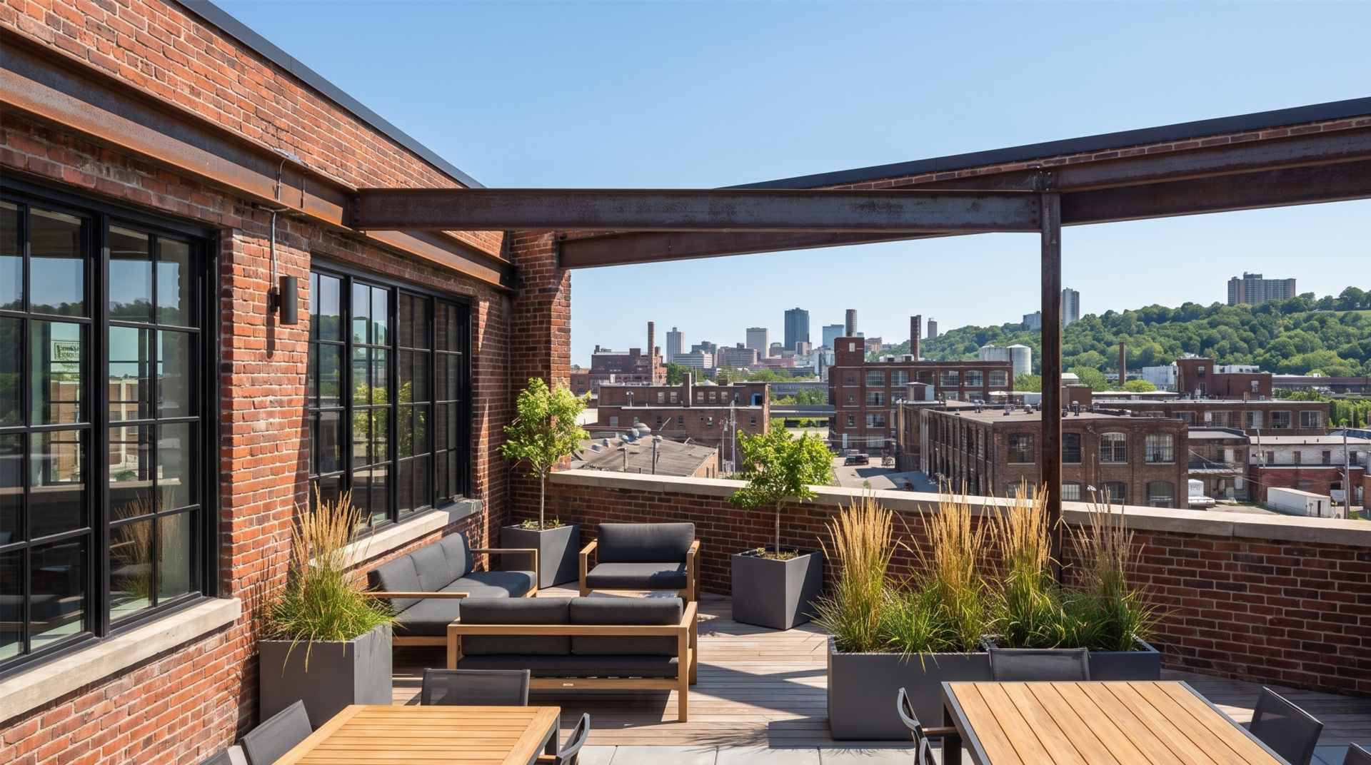 commercial backyard construction in Hamilton