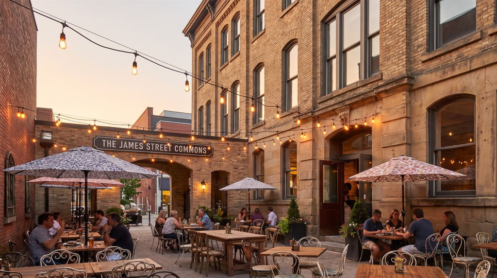 commercial patio construction in Hamilton